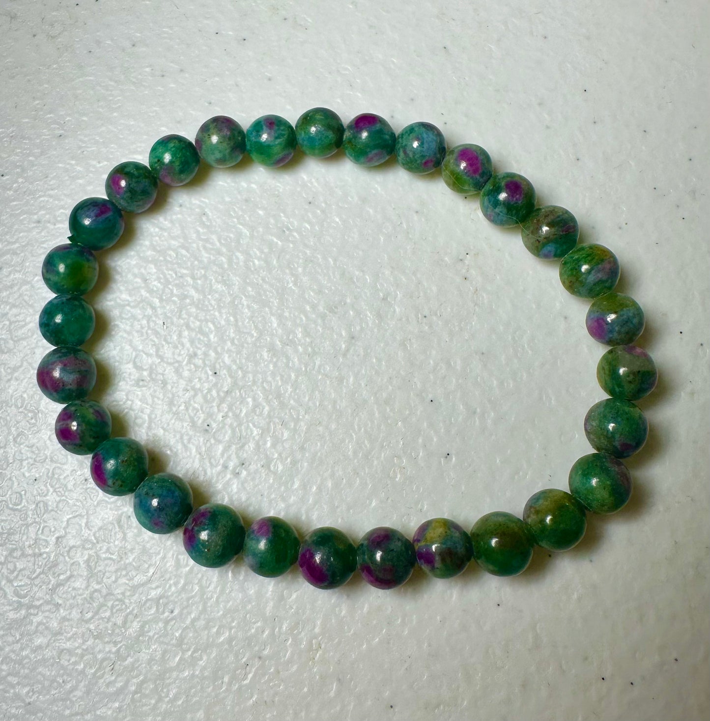 Ruby Fuschite Bracelet