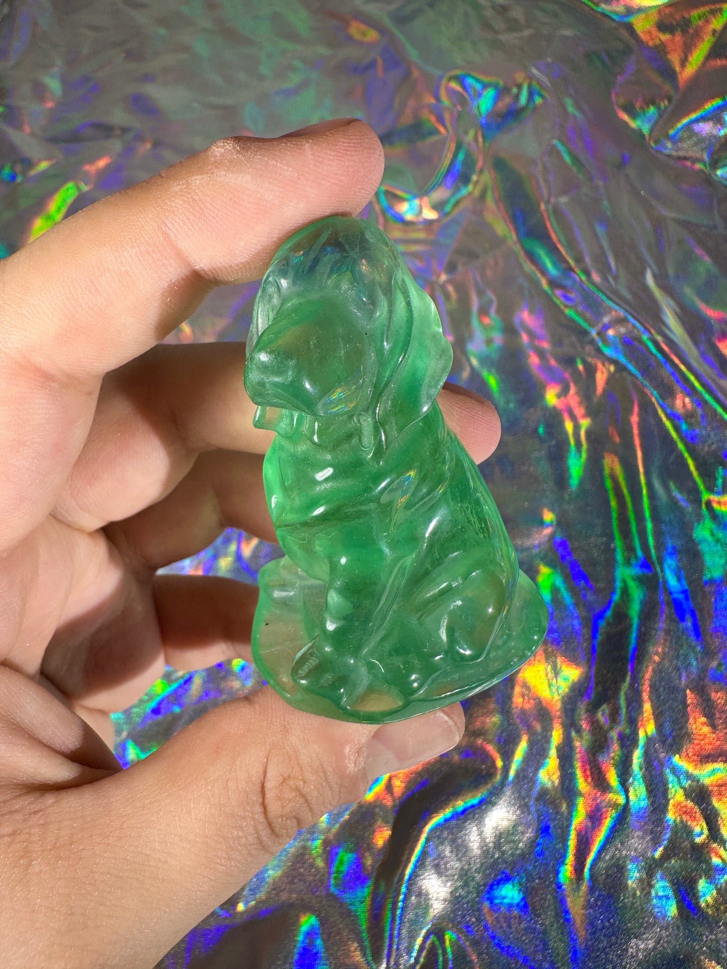 Fluorite Dog