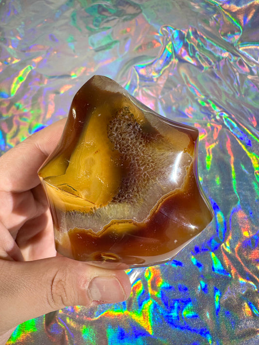 Agate Carnelian Flame