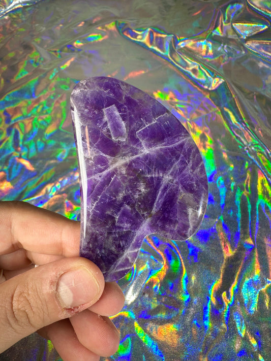 Amethyst Gua Sha