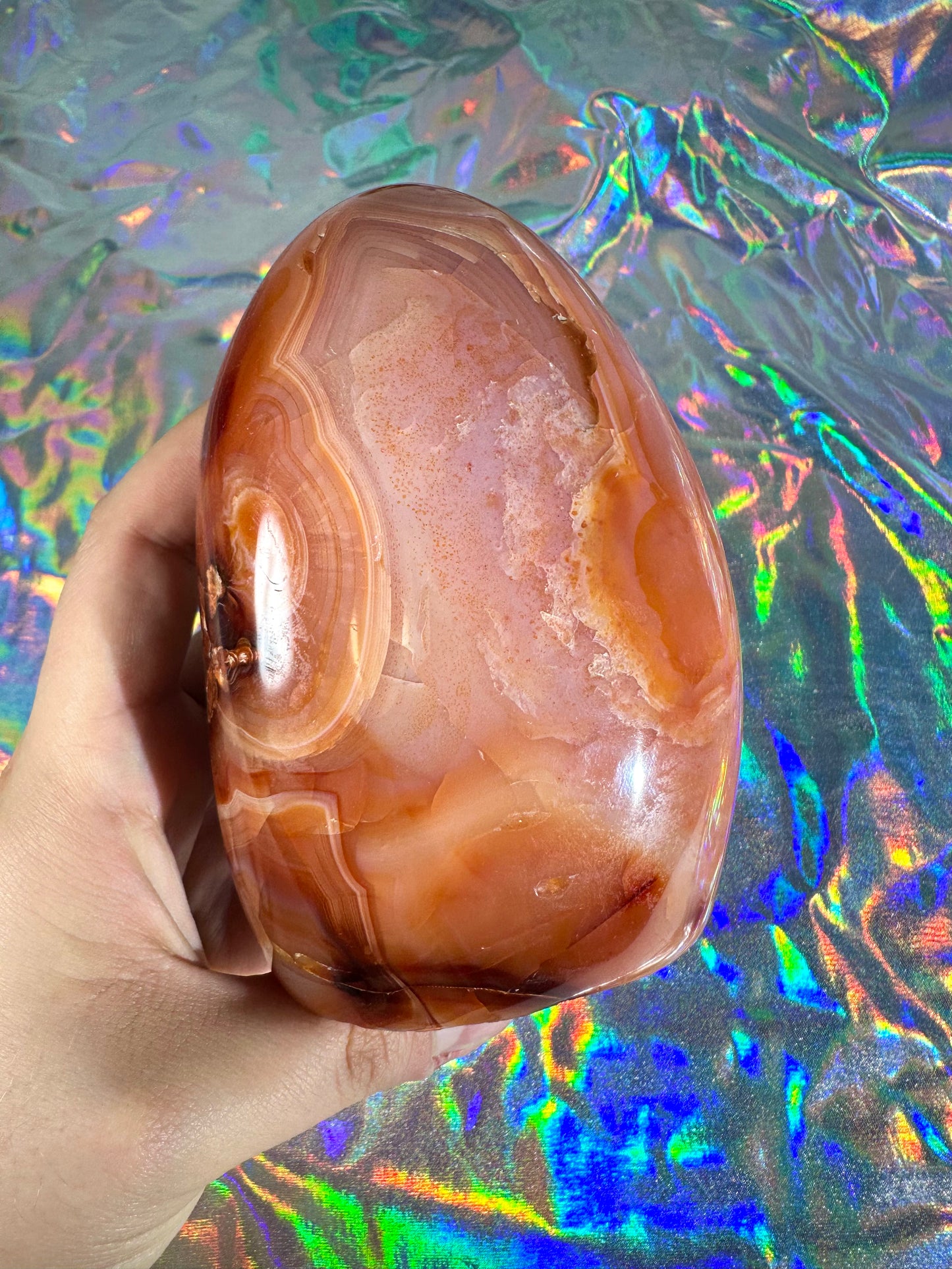 Chunky Banded Carnelian Freeform