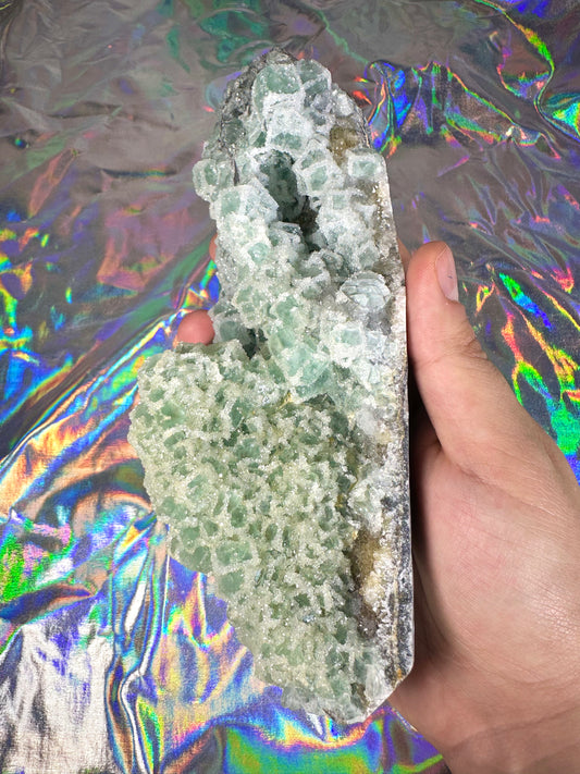 XXL Cubic Sugar Fluorite