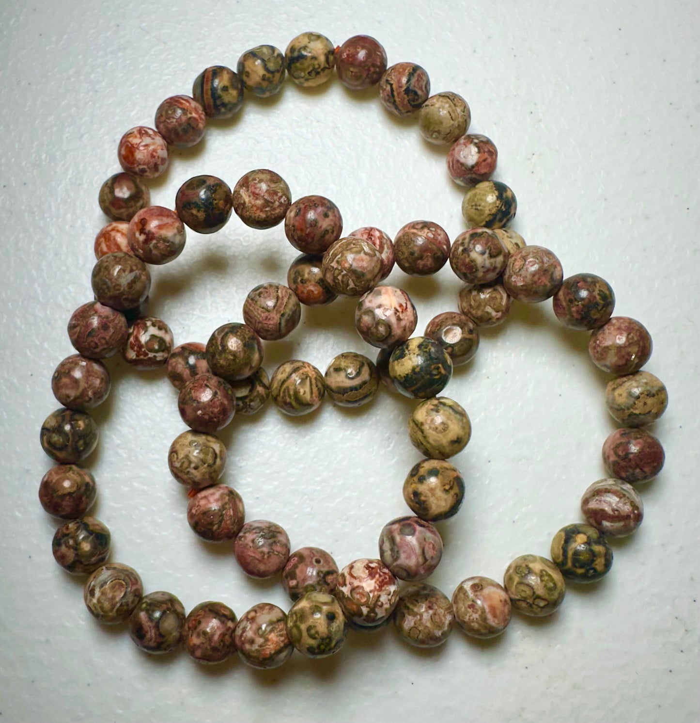 Leopard Skin Jasper Bracelets