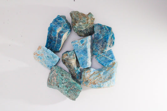 Rough Blue Apatite