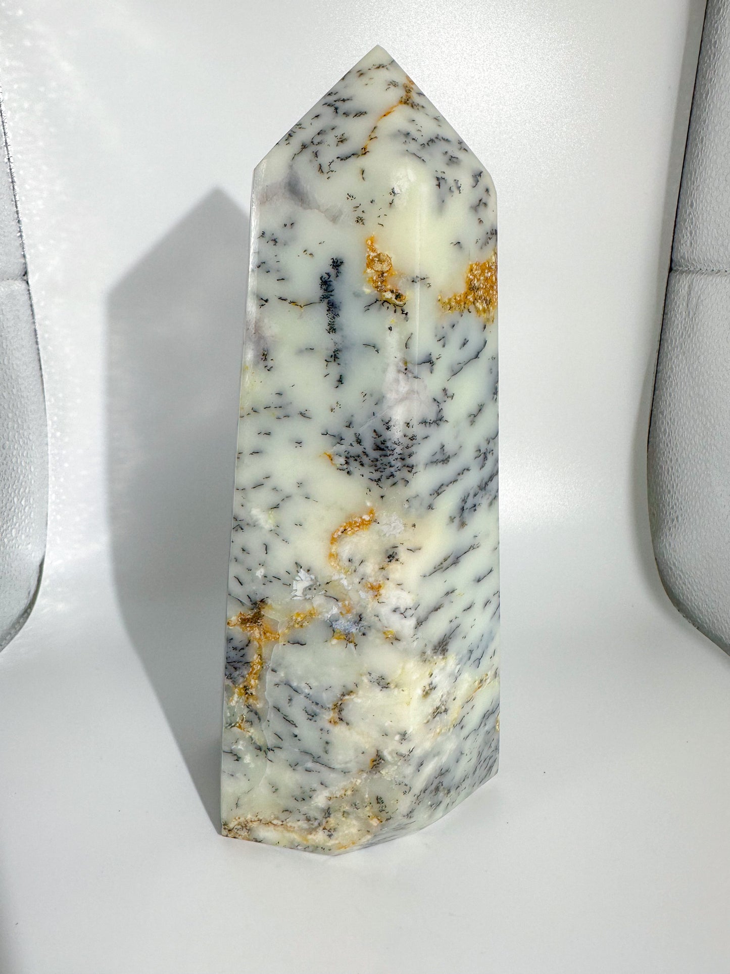 XL Dendritic Opal Tower