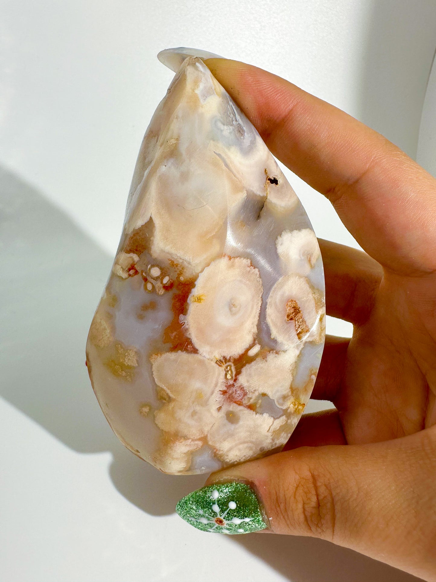 Flower Agate Flame