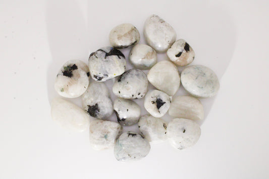 Rainbow Moonstone Tumbles