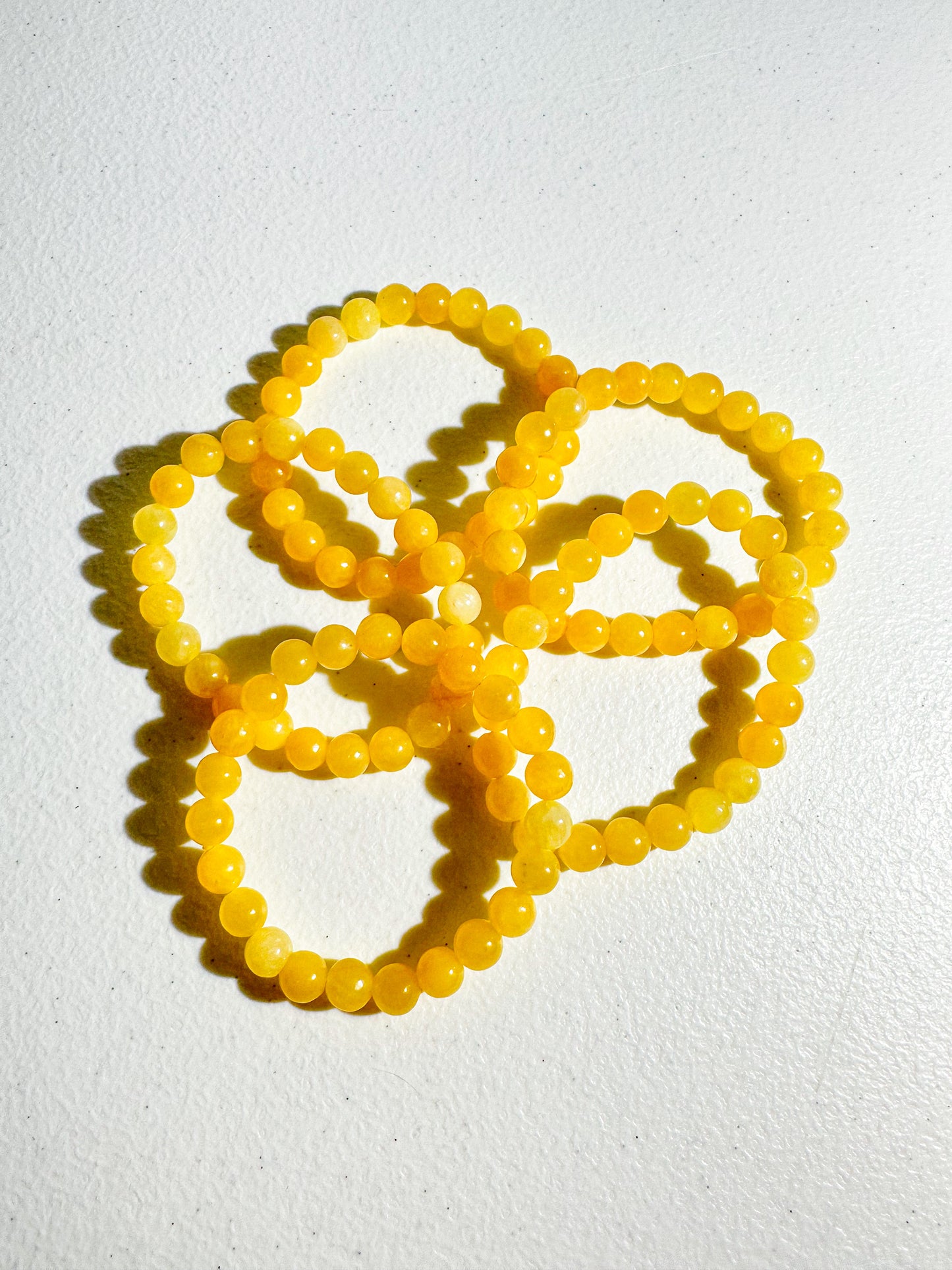 Orange Calcite Bracelets