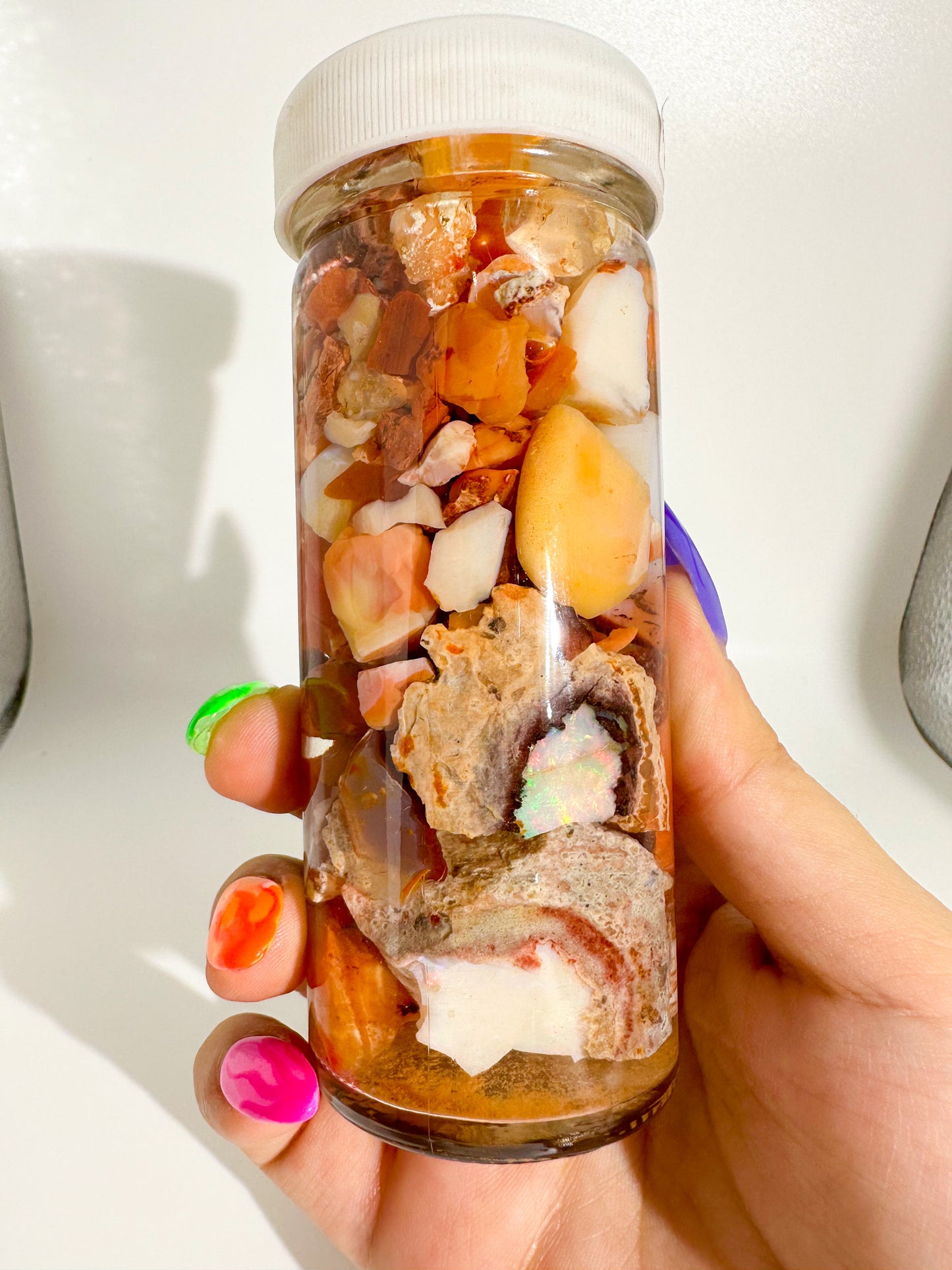 Mexican Jelly Opals in Jar